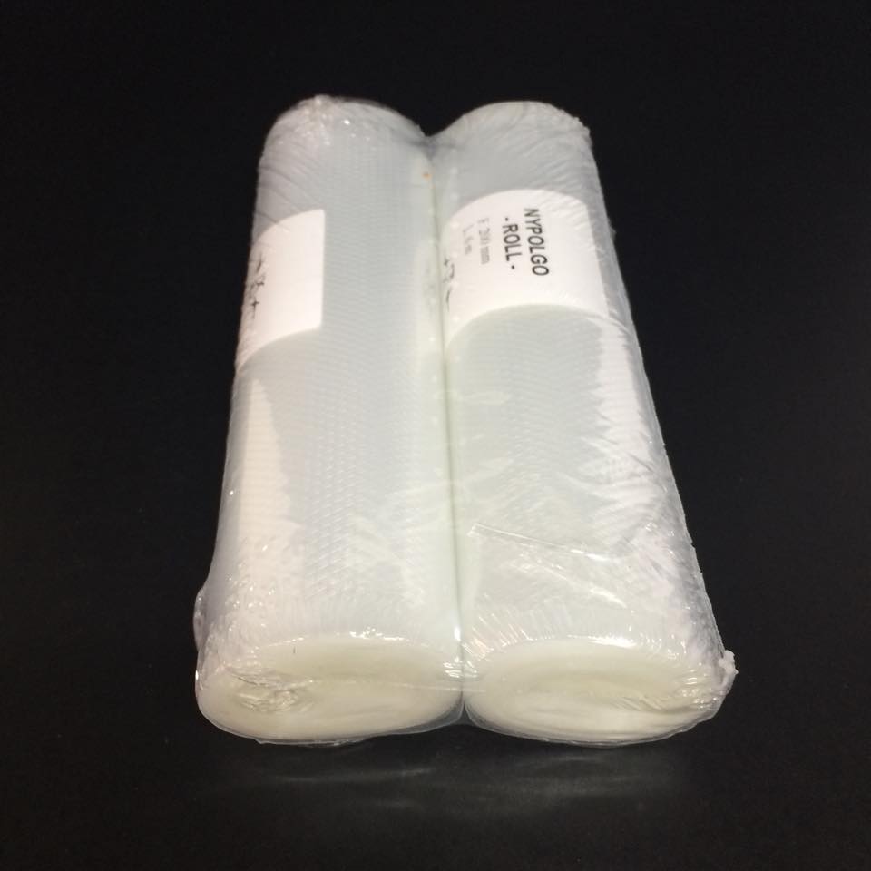2x Domestic Vacuum Rolls - 200mm Wide x 6m Long