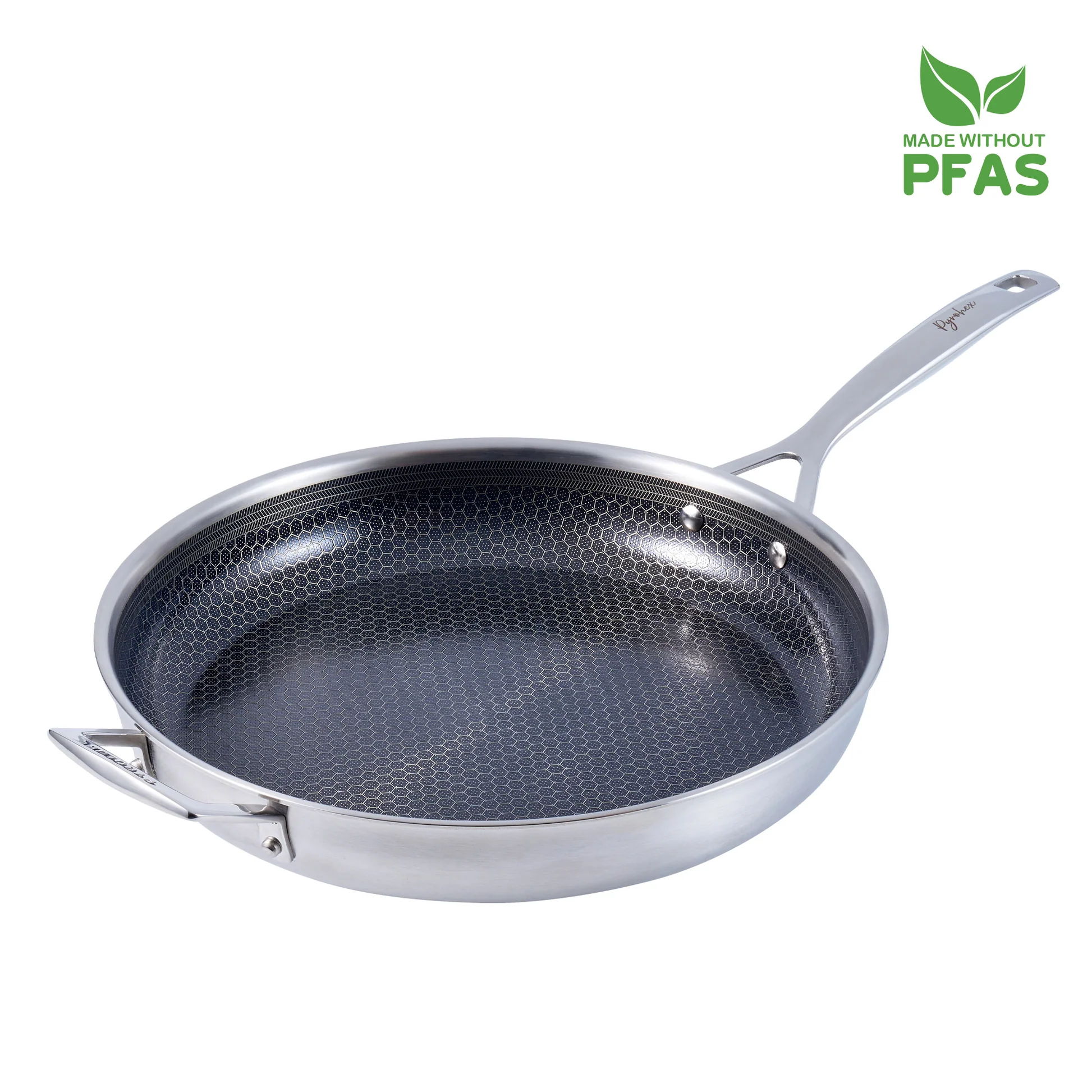 Pyrolux Pyrohex Fry Pan With Helper Handle