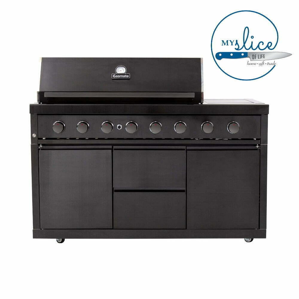 Gasmate Nova MK2 Series - 6 Burner BBQ & Cabinet