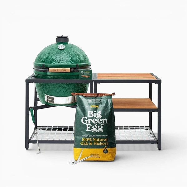 Big Green Egg XL Ceramic Grill - Modular Nest Expansion Bundle