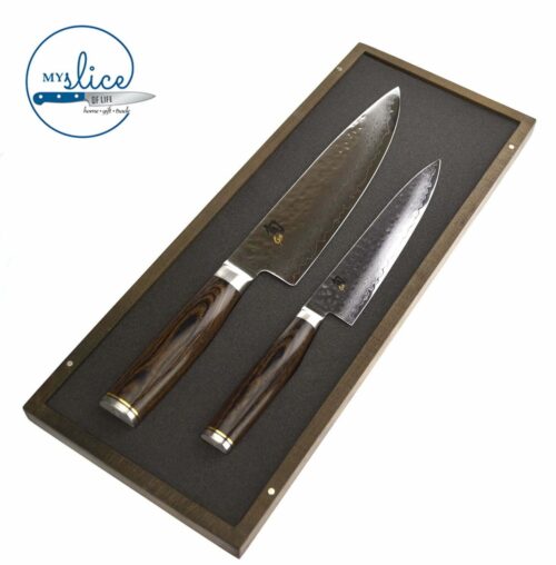 Shun Premier 2 Piece Knife Set TDMS0220 - Gift Box