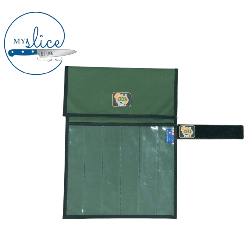 6 Piece Canvas Knife Wrap/Roll