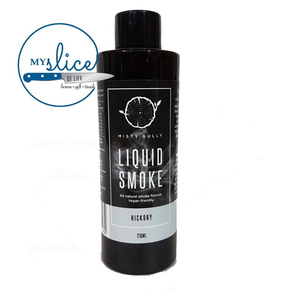 Misty Gully Liquid Smoke 210ml Bottle - Hickory