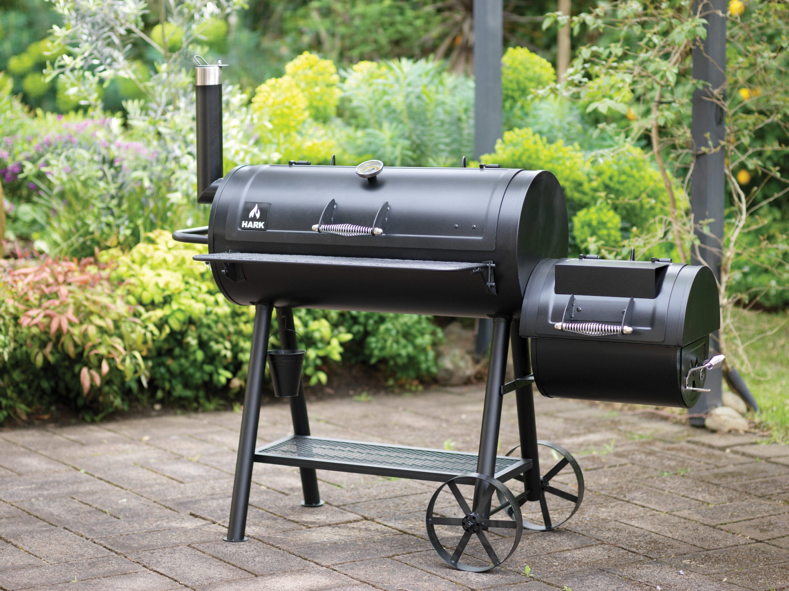 Hark Hickory Offset Smoker Pit HK0537