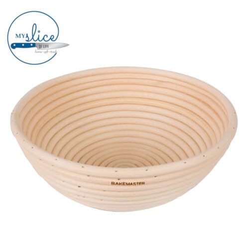 Bakemaster Proving Basket 22 x 8.5cm - Round - With Cover