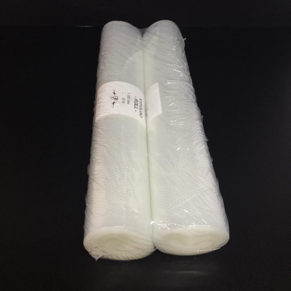 2x Domestic Vacuum Rolls - 300mm Wide x 6m Long
