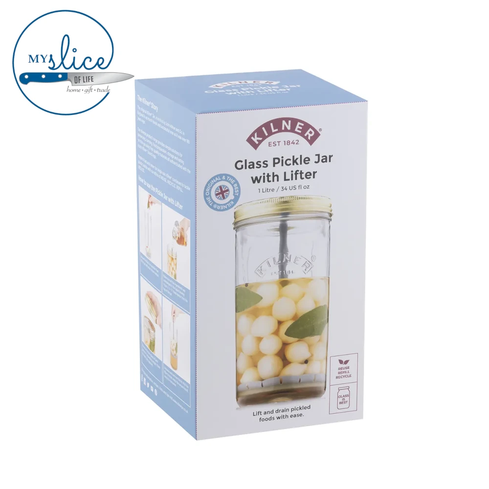 Kilner 1L Pickle Jar With Filter