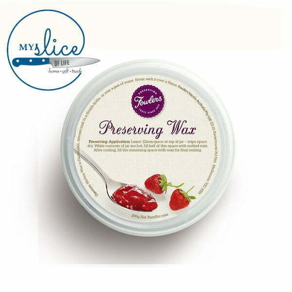 Fowlers Vacola Preserving Wax - 200gms