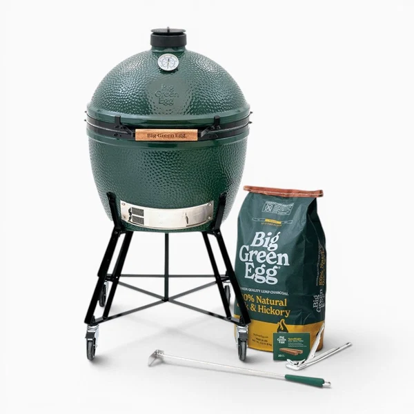 Big Green Egg XLarge Ceramic Grill - Integrated Nest Bundle