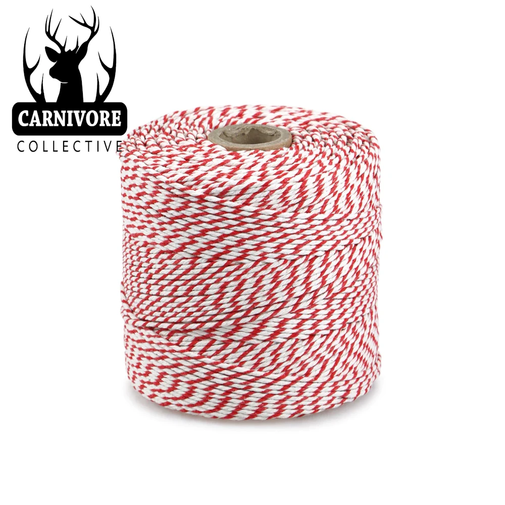 Carnivore Collective Butchers Twine 560m Roll Red & White My Slice