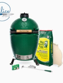 Big Green Egg Large Ceramic Grill - Built In Bundle