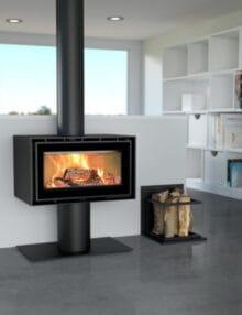 ADF Linea 85 Freestanding Fireplace