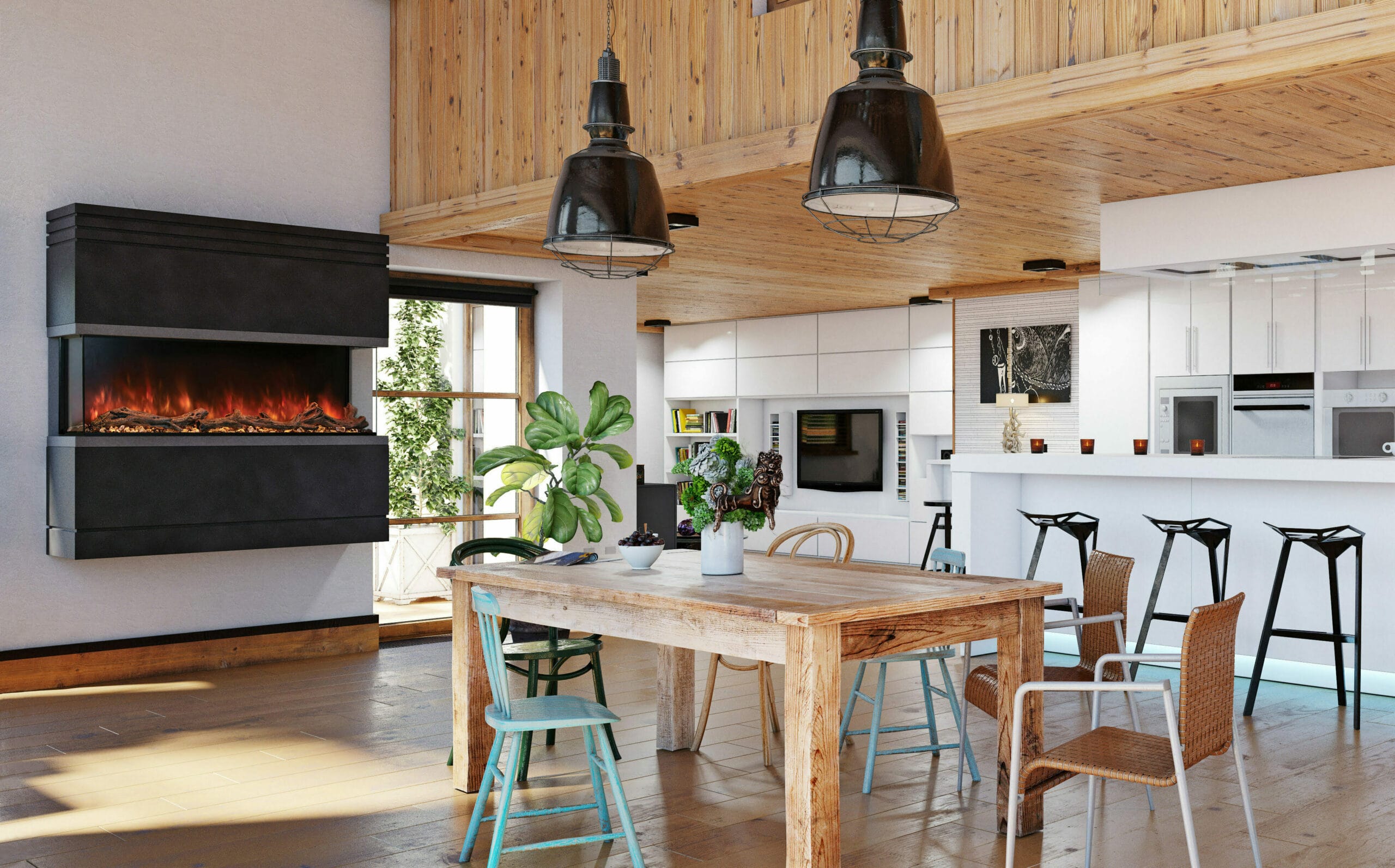 Modern Flames Landscape Pro Multi Electric Fireplace