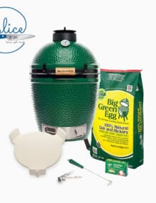 Big Green Egg Medium Ceramic Grill - Built In Bundle (1)