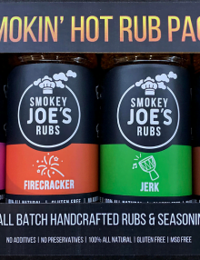 Smokey Joes Smokin Hot Rub Pack