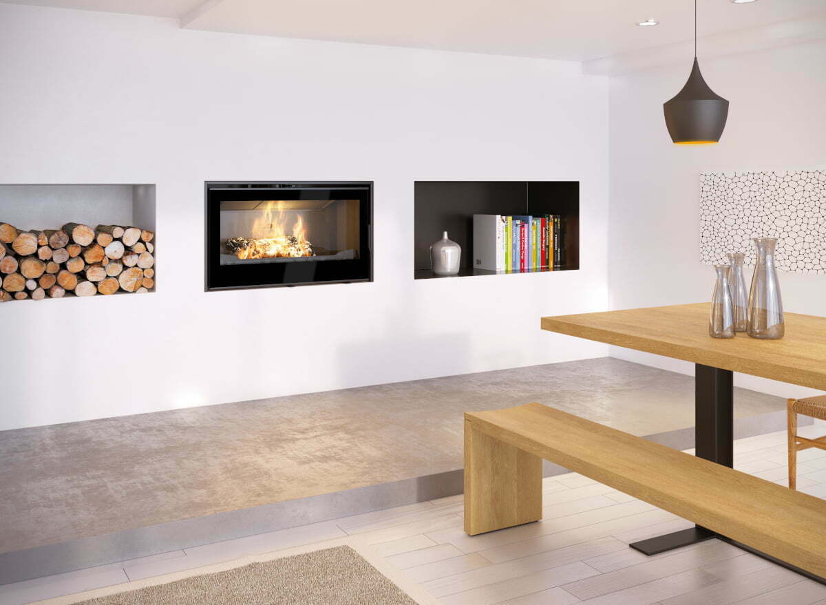 Axis I1000 IB Single Sided Fireplace (1)