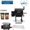 Green Mountain Grills Pellet Smoker – Daniel Boone Choice WIFI Pellet Smoker Value Pack