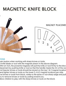 Messermeister Magnetic Knife Block (1)