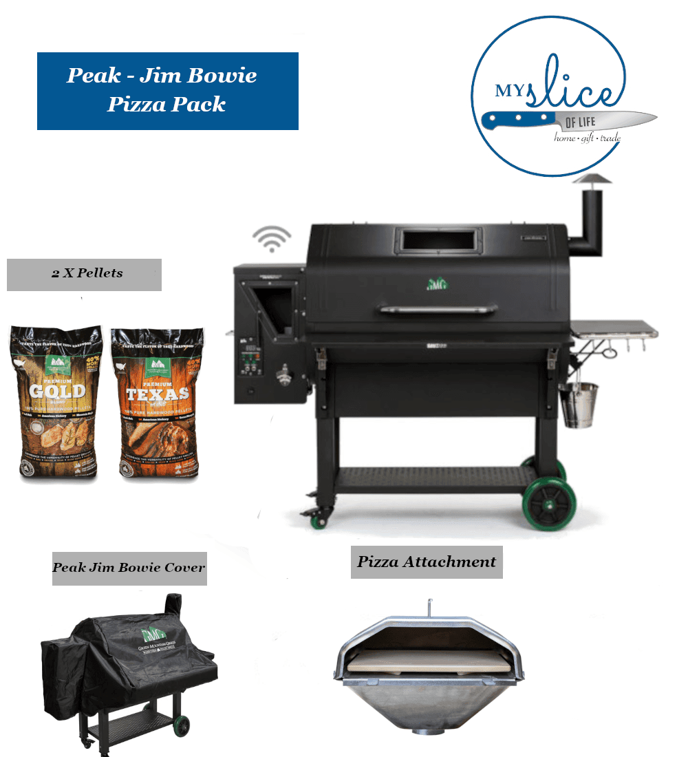 Green Mountain Grills Pellet Smoker Peak Pizza Pack My Slice of Life