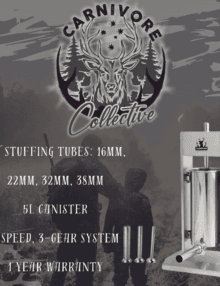 Carnivore Collective 5L Sausage & Salami Stuffer