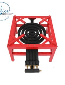 Auscrown Four Ring LP Gas Cast Iron Stock Pot Burner (1)