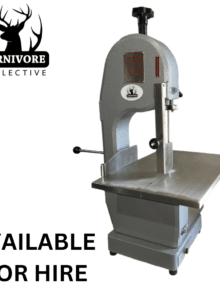 Carnivore Collective Meat Bandsaw – HIRE per day or weekend