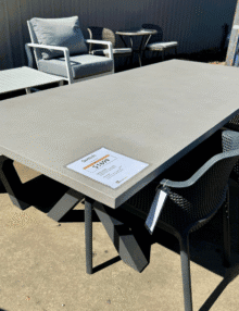 Switch Concrete Outdoor Dining Table