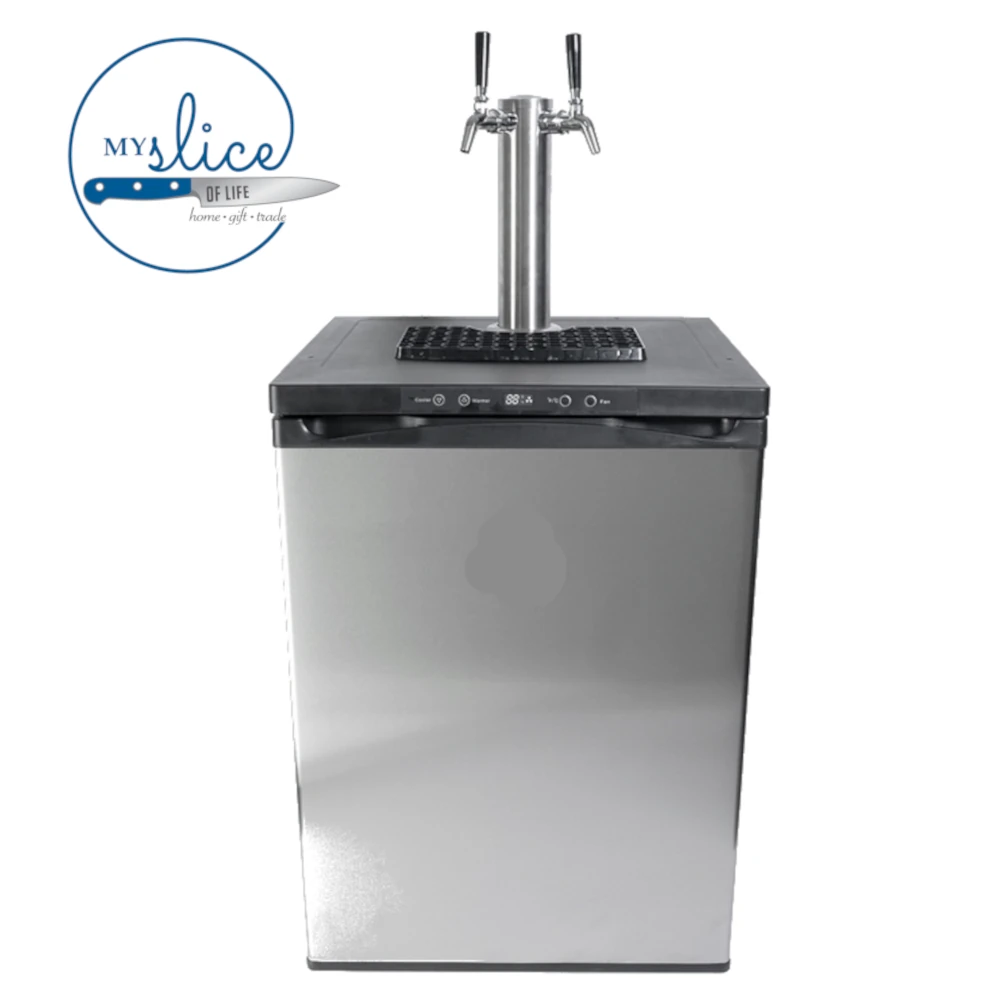KegMaster XL Premium Kegerator Packages Double Tap