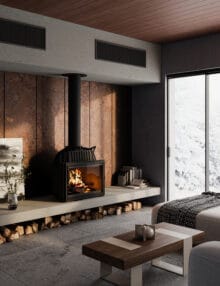 Dovre 2180CBS Radiant Wood Heater